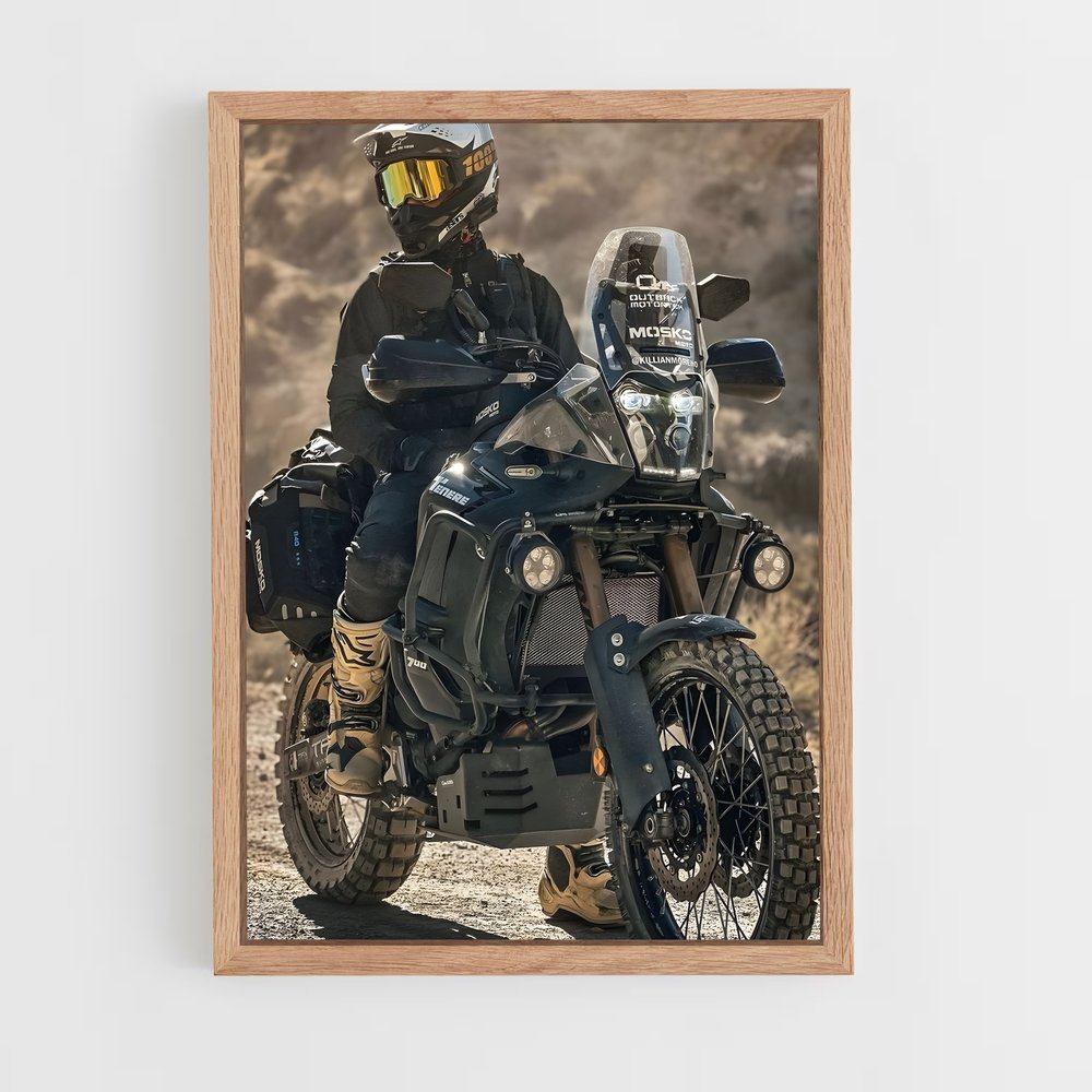 Poster Tenere Enchanteur – affiche Yamaha (vue 4)